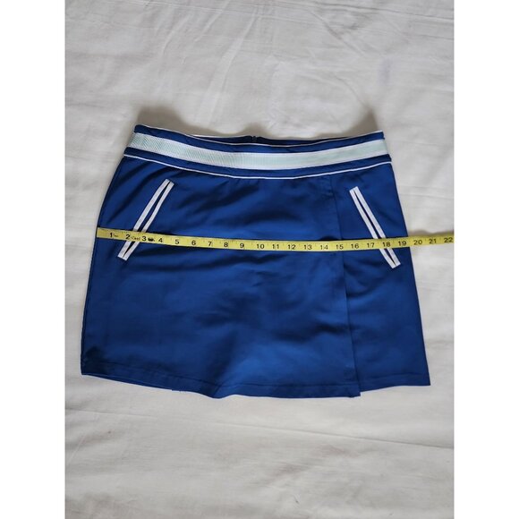 Tommy Armour Women's Dri Logic Tennis Golf Tennis Skort Monaco Blue/White Size 8 - Picture 7 of 9